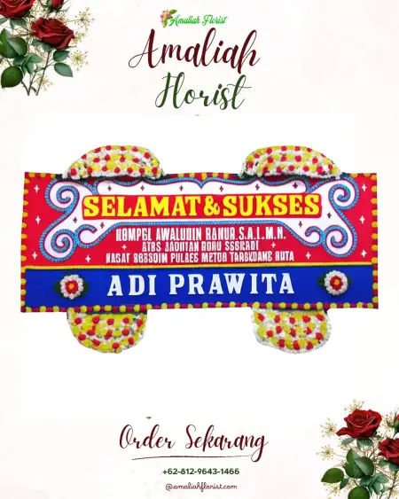 Papan Bunga Ucapan Selamat Rangkasbitung